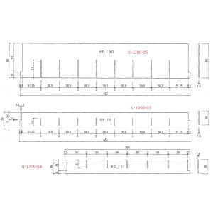 アズワン AS ONE アズワン 0-1200-04 コンパクト救急カート 仕切板ヨコ 1枚 小用