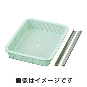 アズワン  AS ONE アズワン ダストアウトR ガラス器具保管庫 用スライドバスケット 浅 3-5312-15