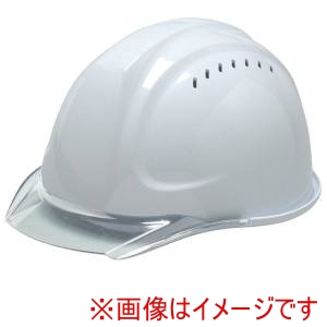 DICプラスチック DICプラスチック ヘルメットSYA-CV白/クリア