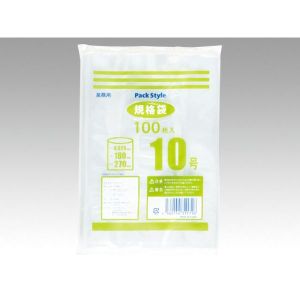 パックスタイル パックスタイル ポリ袋 PSポリ規格袋 025 NO.10 1ケース(6000) 00434963 メーカー直送 法人限定 代引不可 北海道沖縄離島不可