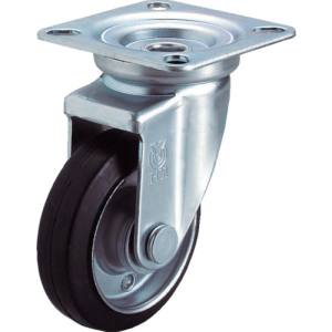 ユーエイキャスター YUEI ユーエイキャスター WJ-75 産業用キャスター自在車 75径ゴム車輪