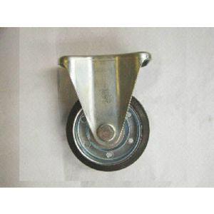 ユーエイキャスター YUEI ユーエイキャスター WK-130 産業用キャスター固定130φゴ