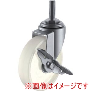 ユーエイキャスター YUEI ユーエイキャスター SUS-ET-100NS-M16-40 ねじ込み式 自在 ステンレスキャスター 車輪径100mm Eタイプ SUS-ET-S型 M16×40ピッチ2