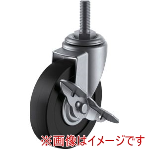 ユーエイキャスター YUEI ユーエイキャスター SUS-ET-100RHS-M16-40 ねじ込み式 自在 ステンレスキャスター 車輪径100mm Eタイプ SUS-ET-S型 M16×40ピッチ2