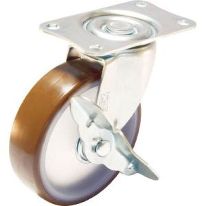 ユーエイキャスター YUEI ユーエイキャスター SG-100URS キャスターS付自在車 ウレタン車輪径100