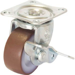 ユーエイキャスター YUEI ユーエイキャスター G-75URS キャスターS付自在車 75径ウレタン車輪