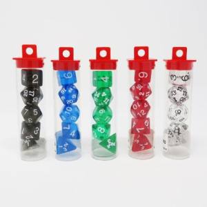 イメージミッション木鏡社 イメージミッション木鏡社 五立体クリアダイスセット 緑 KG14227