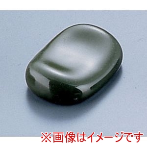 遠藤商事 TKG TKG 緑小判形 箸置 Y-307 遠藤商事