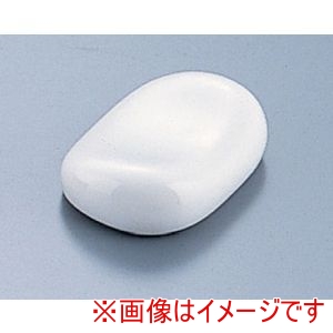 遠藤商事 TKG TKG 白小判形 箸置 Y-310 遠藤商事