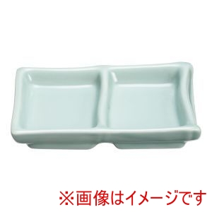 遠藤商事 TKG TKG 青磁 二品盛 Z-011 遠藤商事