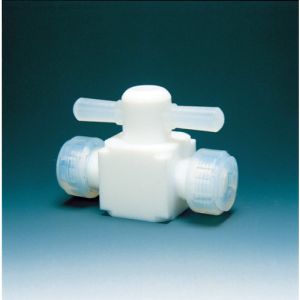 フロンケミカル フロンケミカル NR0003-004 フッ素樹脂 PTFE 二方バルブ圧入型 12φ