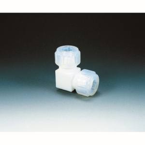 フロンケミカル フロンケミカル NR0046-001 フッ素樹脂 接続ジョイントL型 6mm