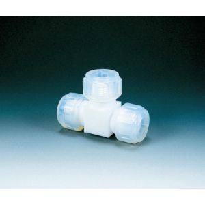 フロンケミカル フロンケミカル NR0050-002 フッ素樹脂 接続ジョイントT型 8mm