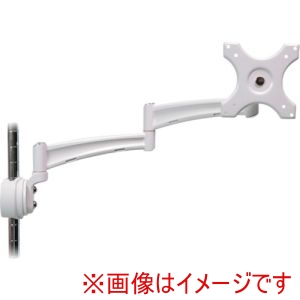 サンコー サンコー MARM1120W 4軸式モニターアームポールマウント