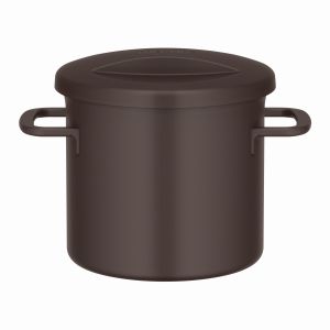 サーモス THERMOS サーモス 真空断熱シャトルジャー 保温おひつ 10合 GBM-101煤竹 ススタケ