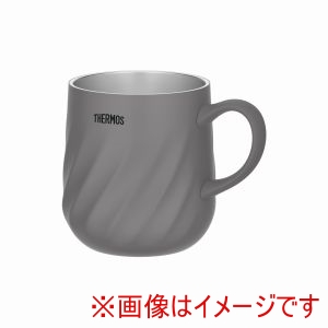 サーモス THERMOS サーモス THERMOS 真空断熱 マグカップ 450ml ダークグレー JTD-450