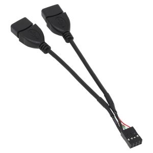アイネックス AINEX アイネックス USB-023 ケース用USBケーブル 2×4メス　Aメス×2 AINEX