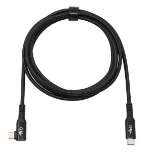 アイネックス AINEX アイネックス PD240W対応 USB2.0 Type-Cケーブル C横L型 - C 2m AINEX