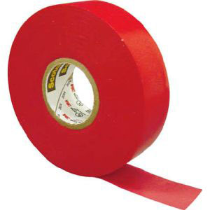 スリーエム 3M スリーエム 3M 35 RED 38×20 ビニールテープ 35 赤 38mm×20m
