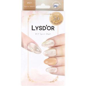 プロルート丸光 プロルート丸光 LYSD’OR リスドール セミキュアジェルネイル ハンドネイル用 スピリッツ シェル 24枚入