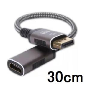Lazos Lazos L-AHD30 DisplayPortオス - HDMIメス 変換アダプター 30cm