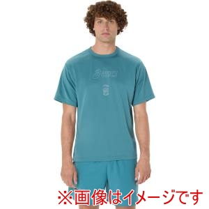 アシックス asics アシックス 2063A411 ショートスリーブ アトランティスブルー XL