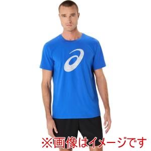 アシックス asics アシックス 2031E902 グラフィックコットンブレンドシャツ ILLUSION BLUE M
