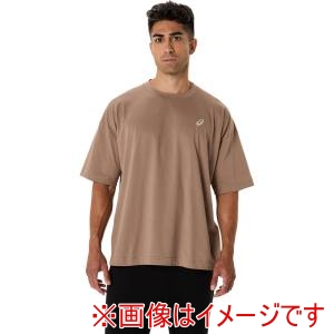 アシックス asics アシックス 2031E698 リラックスフィット半袖シャツ TAUPE GREY XS
