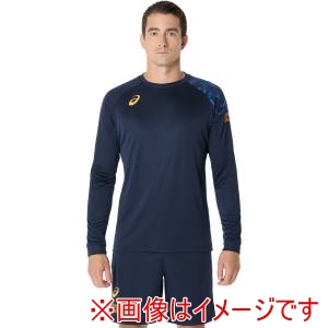 アシックス asics アシックス 2053A209 トップラインファミリー長袖シャツ ミッドナイト M