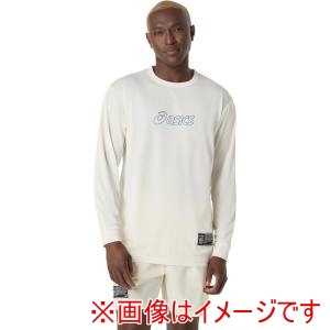 アシックス ASICS アシックス 2063A426 ロングスリーブ アイボリー 3XL