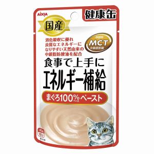 アイシア AIXIA アイシア 国産健康缶パウチ エネルギー補給まぐろペースト 40g 猫 フード ウェット