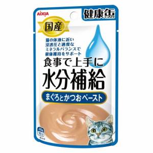 アイシア AIXIA アイシア 国産 健康缶パウチ 水分補給 まぐろとかつおペースト 40g