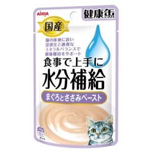アイシア AIXIA アイシア 国産 健康缶パウチ 水分補給 まぐろとささみペースト 40g