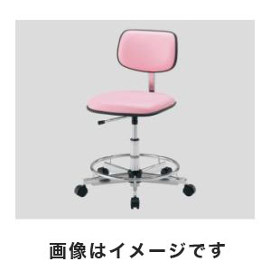 アズワン  AS ONE アズワン カラフルスタンダードチェア ピンク リング付き 2-665-02 LSN-PR メーカー直送 代引不可 沖縄 離島不可