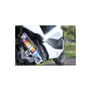 スペシャルパーツタダオ SP忠男 スペシャルパーツタダオ PC1-GE-42 PURESPORT SilentV Ti Blue PCX150 2BK-KF30
