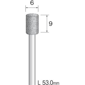 ミニター ミニモ Minimo ミニター ミニモ AD2126 電着ダイヤモンドバー 80 φ6