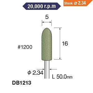 ミニター ミニモ Minimo ミニター ミニモ DB1213 研磨用ゴム砥石 WA ミディアム ＃1200 φ5 10本入