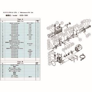 アルバック ULVAC アルバック GCD-136X GCD-136X用メンテナンスキットA