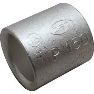 ニチフ端子工業 NICHIFU ニチフ P150-01 銅線用裸圧着スリーブ P形 重ね合せ用