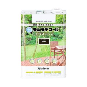 カンペハピオ KANSAI カンペハピオ 水性キシラデコール エクステリアS ジェットブラック 3.4L