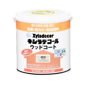 カンペハピオ KANSAI カンペハピオ 水性キシラデコール ウッドコート ワイス 3.4L