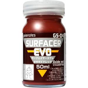 ガイアノーツ ガイアノーツ 82004 GS-04 サーフェイサー エヴォ オキサイドレッド 50ml