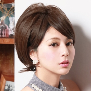 プリシラ プリシラ ボリュ巻き レディカワ ストレート 耐熱 マロンブラウン VM-01-TMB