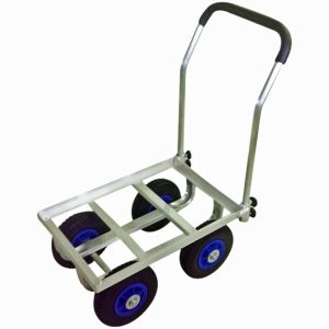 シンセイ シンセイ TC4520-PU アルミハウスカー 8インチ PUノーパンクタイヤ