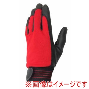 カヴァーワーク COVER WORK カヴァーワーク FT-3714 bisline PU縫製甲メリ レッド Sサイズ