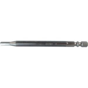 近江精機 近江精機 V32XH4-100 六角6.35 溝9、13兼用差込 ヘキサゴンビット H4 全長100 10本 メーカー直送 代引不可 北海道沖縄離島不可