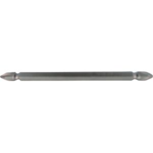 近江精機 近江精機 V17W-2-100 六角6.35 溝9差込 Wビット +2 全長100 硬度N 10本 メーカー直送 代引不可 北海道沖縄離島不可