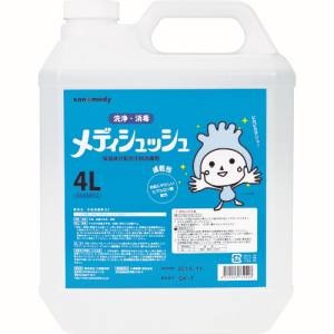 三和製作所 SANWA SANWA 101-652 手指消毒剤メディシュッシュ 詰替用 4L 三和製作所