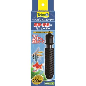 スペクトラムブランズ SpectrumBrands スペクトラム テトラ 26℃ミニヒーター 200W 安全カバー付 8198460