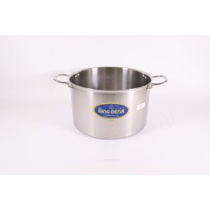 中尾アルミ製作所 中尾アルミ ニューキングデンジ 半寸胴鍋本体のみ 24cm φ240xH170 t2.0